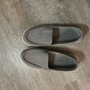Women's Gray Slip-On Loafers